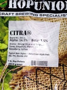 Citra Pellets, 1 Lb | Homebrew Finds