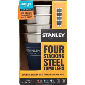 Set of 4 Stanley Stacking Stainless Steel Tumblers | Homebrew Finds