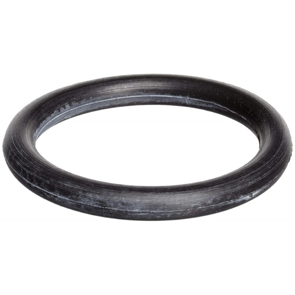 111 Buna-N O-Ring, 70A Durometer, Black, 7/16" ID, 5/8" OD, 3/32" Width (Pack of 100)