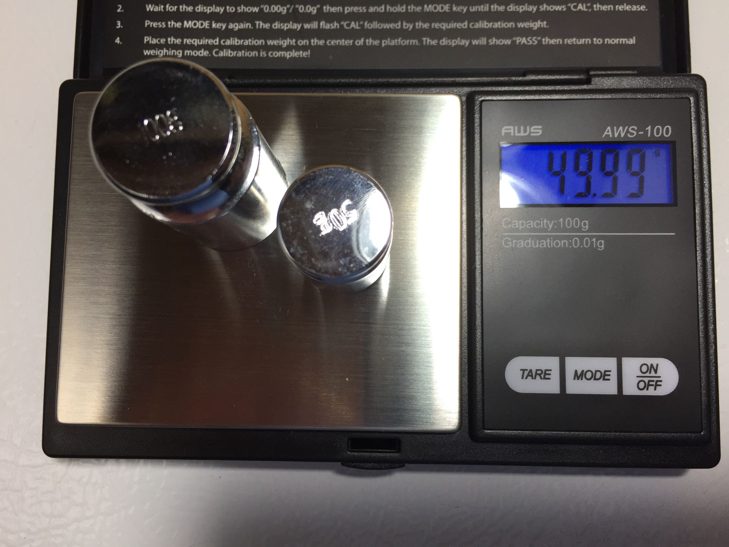 Hands On Review: American Weigh AWS-100 Digital Gram Scale – 100g x 0.01g –  for homebrew hops & more