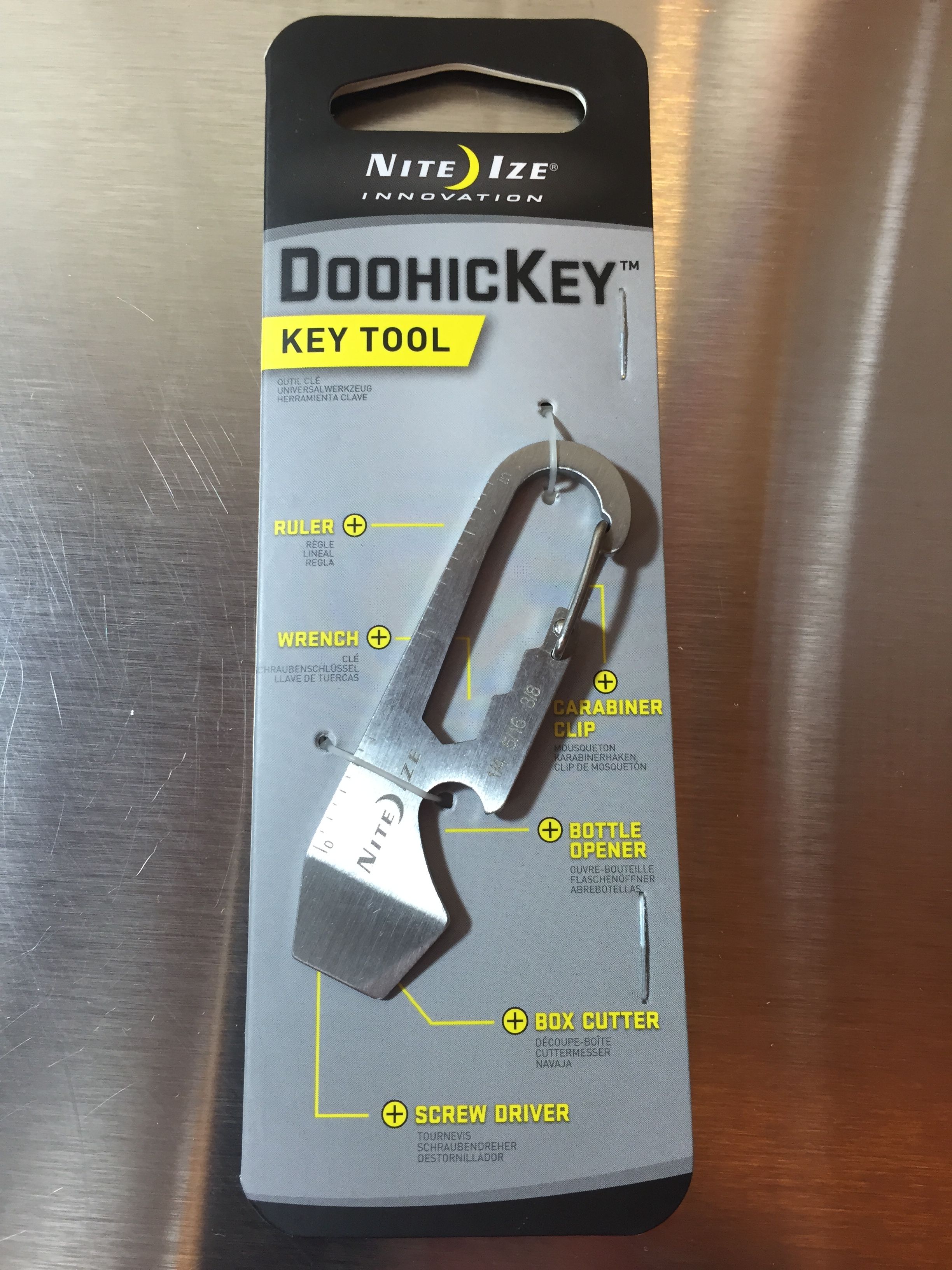Nite Ize DoohicKey Stainless Steel Key Multi-Tool