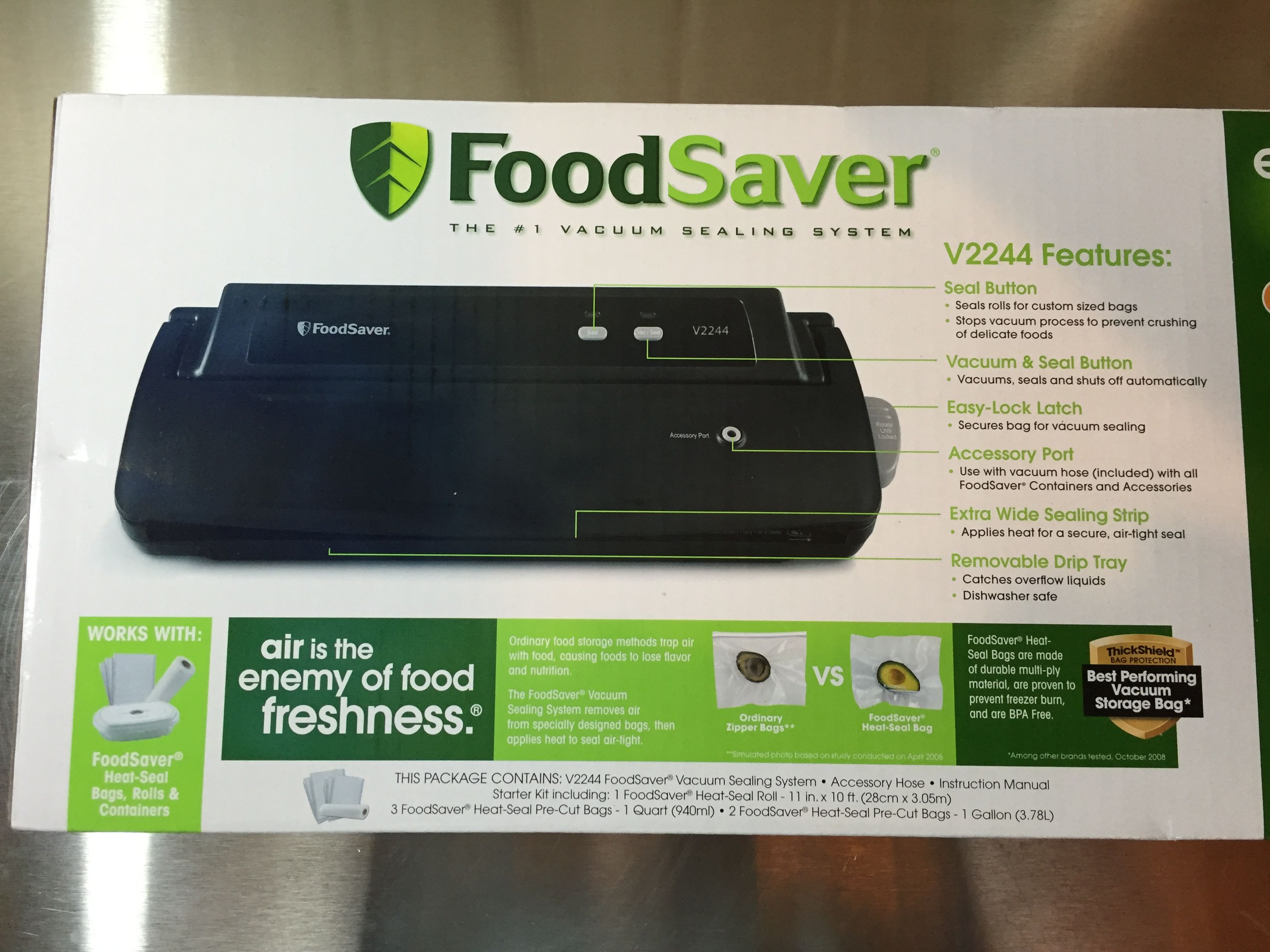 Foodsaver 8 and 11 Vacuum Seal Rolls Multipack | Make Custom-Sized BPA-Free