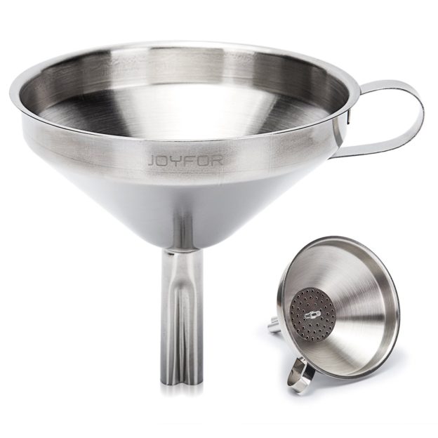 Stainless Funnel With Strainer Homebrew Finds   71AdxZ TOyL. SL1500  624x624 