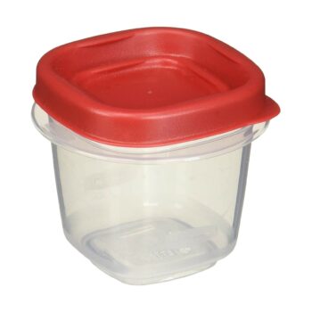 Rubbermaid Easy Find Lids Square 1/2-cup Food Storage Container