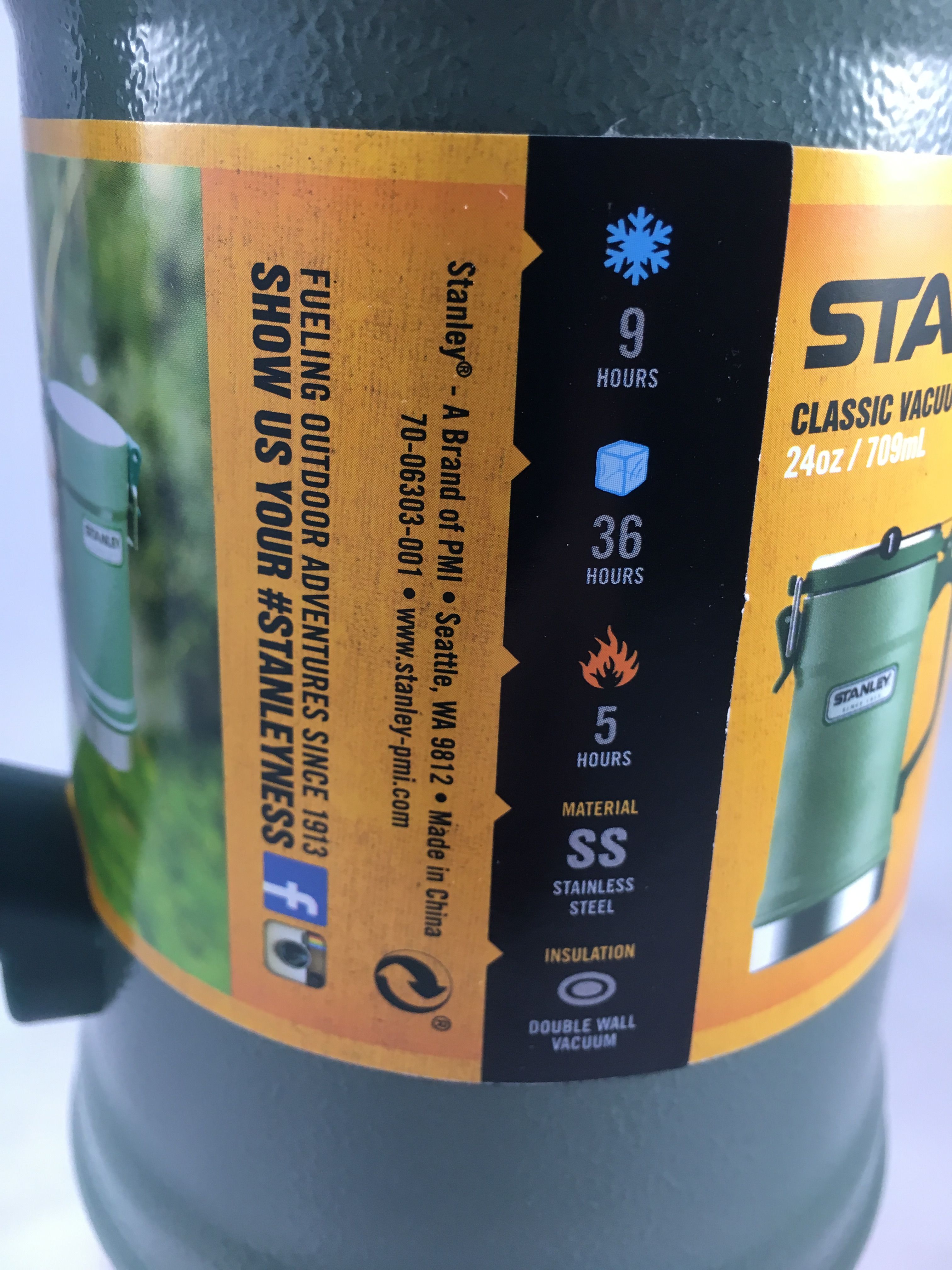 Stanley Vacuum Insulated Stein, Keeps Your Beer Cold For 9 Hours