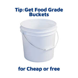 cheap buckets