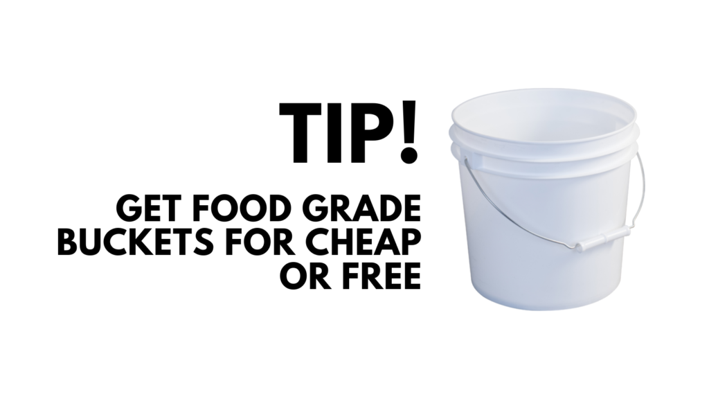 Get Food Grade Buckets for Cheap – or FREE | Homebrew Finds