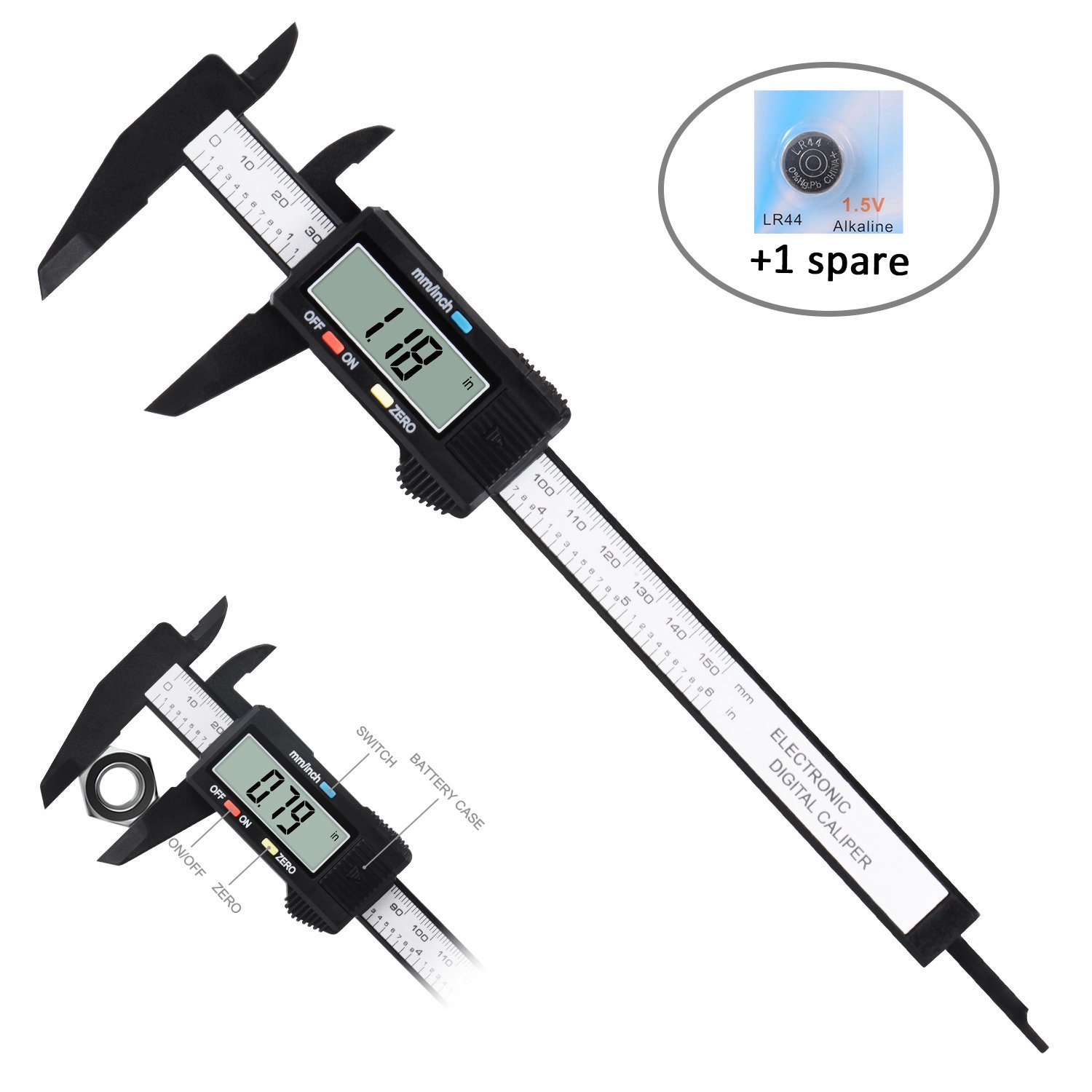 Digital Caliper [measure fittings, o-rings and more] | Homebrew Finds