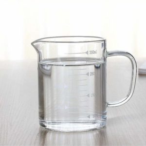 Borosilicate Glass Measuring Cup with Spout 350ml