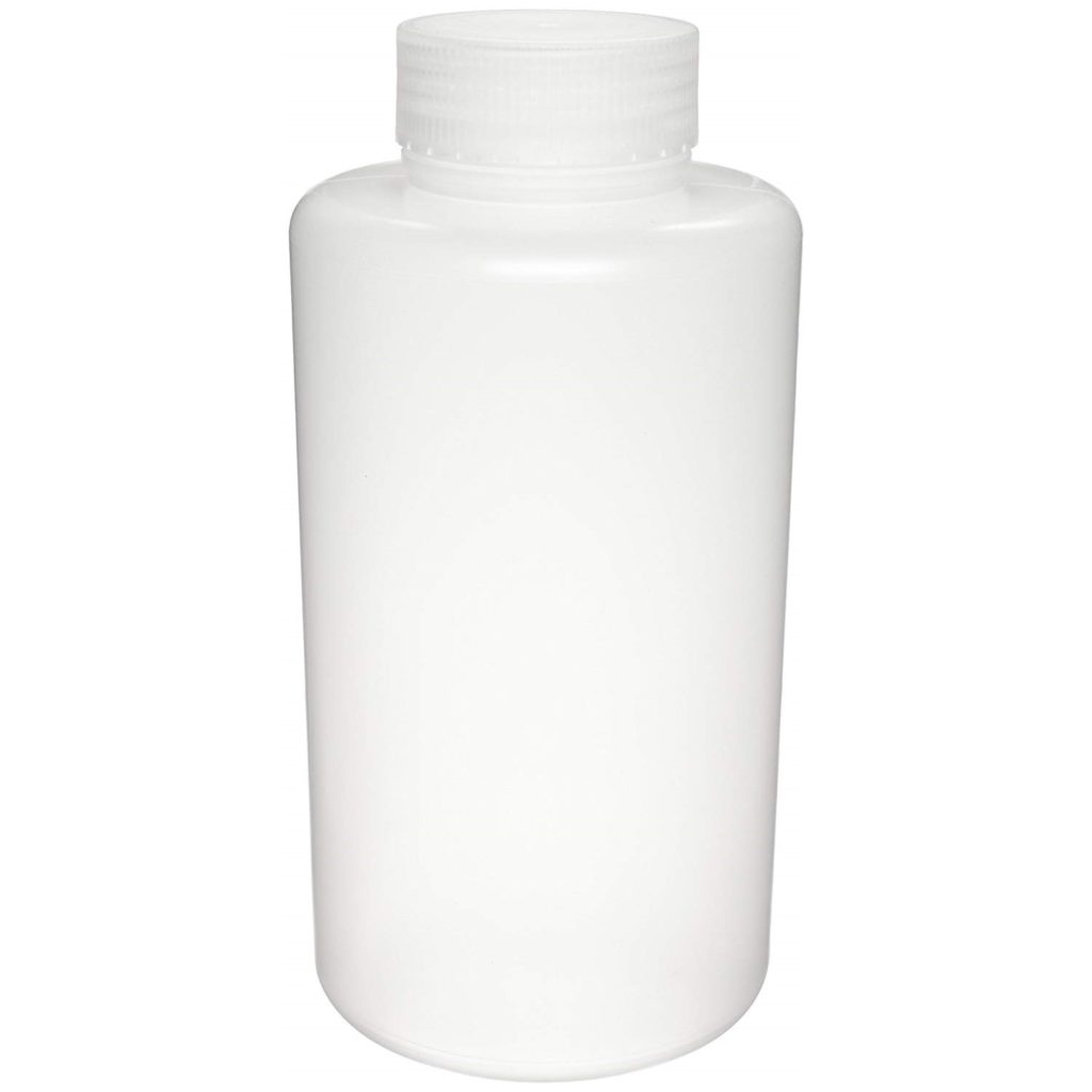 Azlon 301625-0016 500mL / 16oz, Plastic (PP) Wide Mouth Lab Sample Bottle (Pack Of 12)