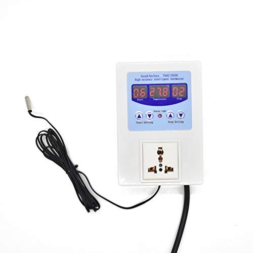 GeekTeches LED Digital Intelligent Pre-wired Temperature Controller ...