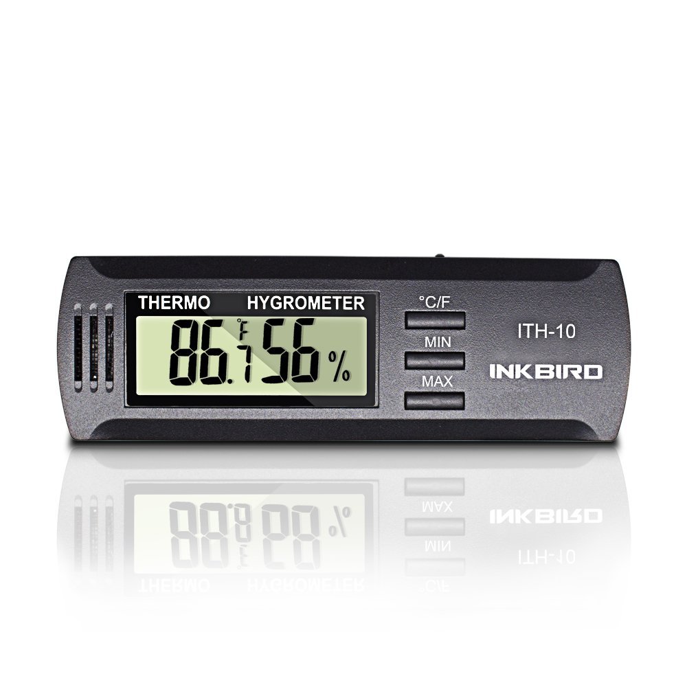 Inkbird ITH-10 Digital Thermometer and Hygrometer Temperature Humidity Monitor