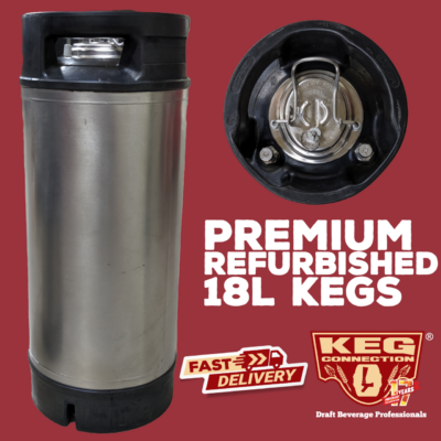 Kegco Cold Brew Coffee Keg - Ball Lock 5 Gallon Rubber Top - Brand New Set  of 4