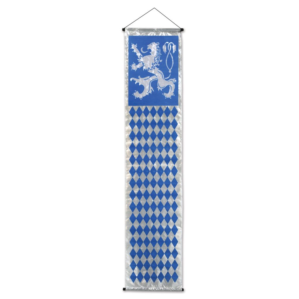 Beistle 54295 Oktoberfest Velvet-Lame Door Panel, 12.25" x 4' 8.5"