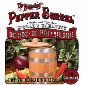 Fermented Foods: Make Your Own Barrel Aged Hot Sauce – The Amazing Pepper  Barrel Hot Sauce Kit – $59.99 + free shipping via Brew More Sale
