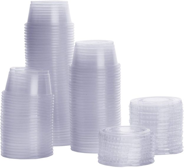 100 x 2 Oz Portion Cups & Lids – for Hops and Boil Additions & More