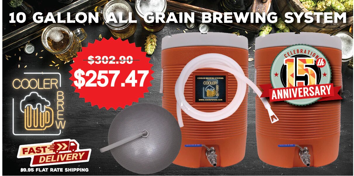 Start All Grain Brewing! Complete All Grain Brewing Setup 257.47