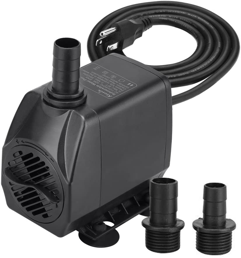 Kedsum 880 GPH Submersible Pump + Recirculating Draft Line Cleaning ...