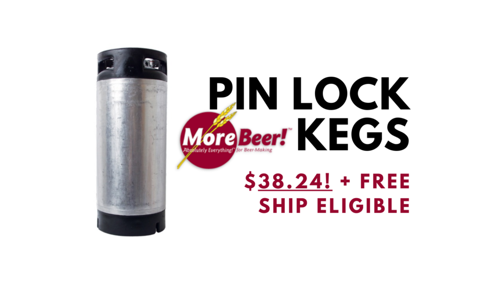 pin lock keg deal