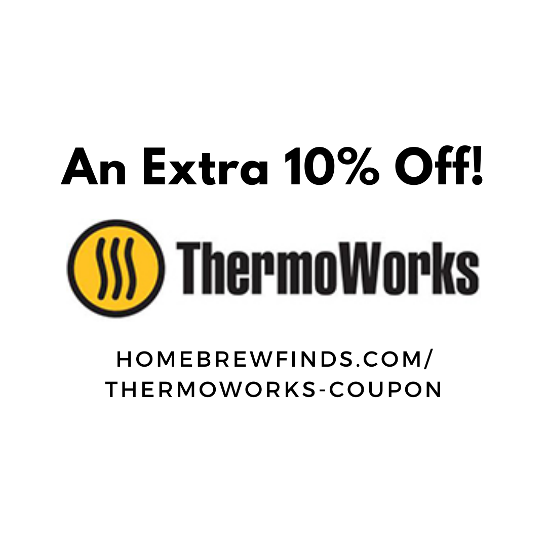 ThermoWorks Coupon Code Save 10 at ThermoWorks! Homebrew Finds