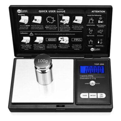 Insten Mini Digital Pocket Scale In Grams & Ounces - Portable &  Multifunction For Food, Jewelry - 0.01g Precise With 200g Capacity : Target