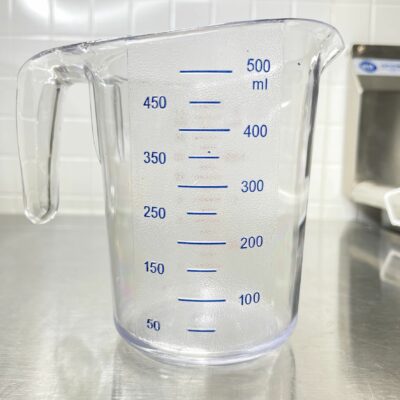 Winco PMCP-50 Polycarbonate Measuring Cup 1 Pint