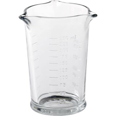 Anchor Hocking Triple Pour Glass Measuring Cup, 8 Oz Measuring Glass