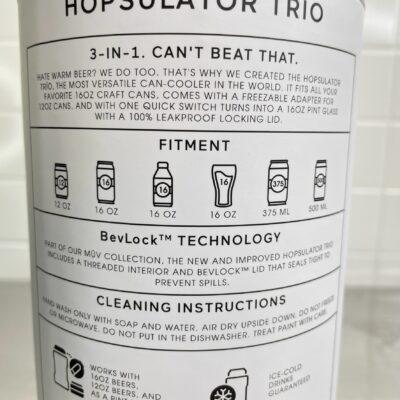 Hopsulator TRiO, 3-in-1 Insulated Can Holder in 2023