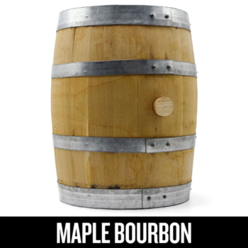 Midwest Barrel Company Authentic Bourbon/Whiskey Barrel (53 Gallon) Used  Genuine American Oak Wood Barrel