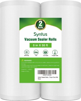 Bonsenkitchen Vaccum Sealer bags, Vacuum Rolls