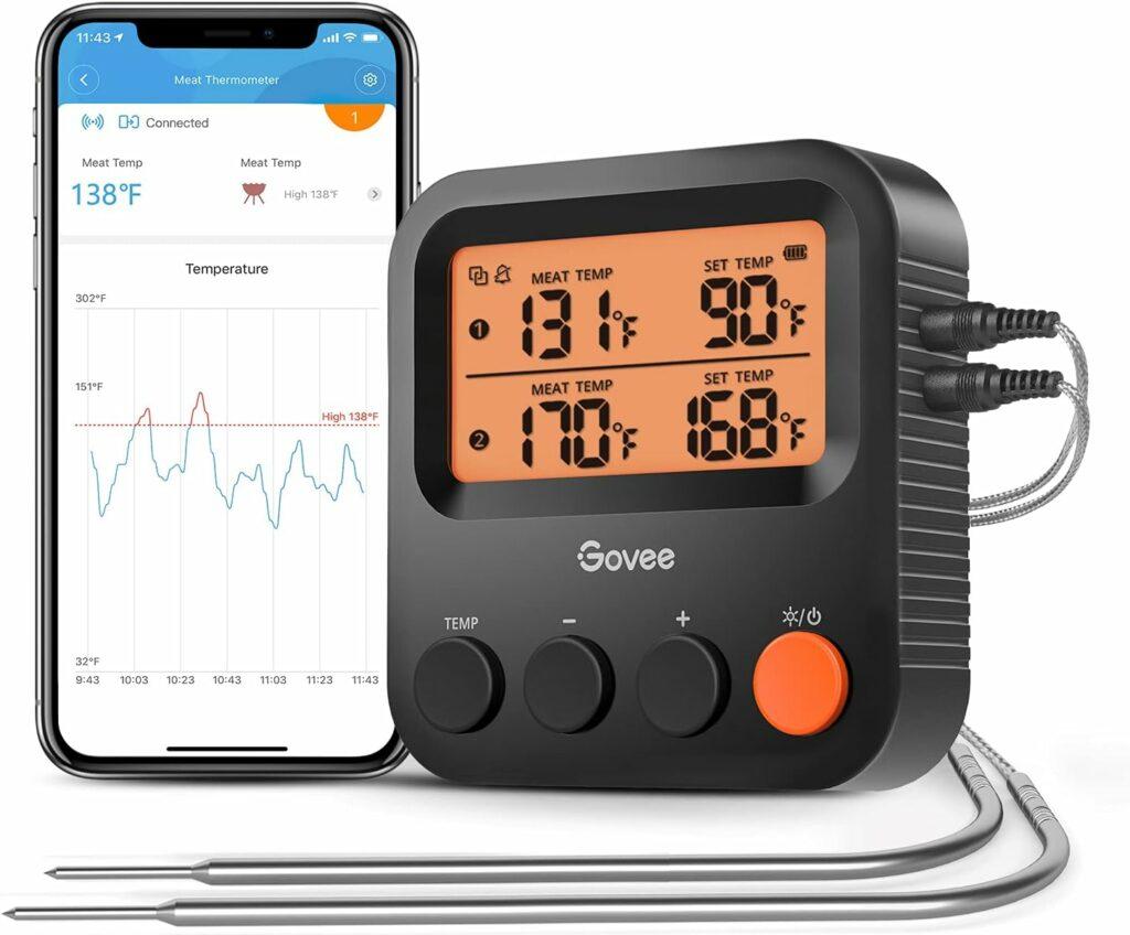 Govee Bluetooth Thermometer + Two Probes – iOS & Android – $22.39 on  Lightning Deals