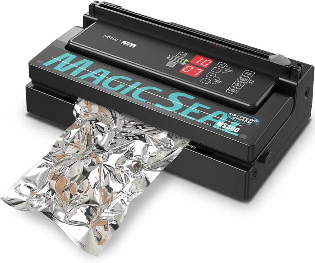 Magic Seal MS300 Vacuum Sealer Machine – seals mylar bags!