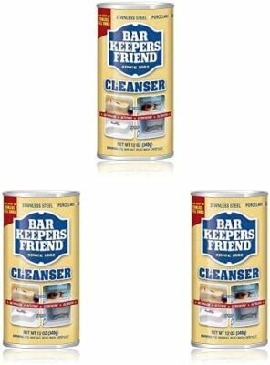 Bar Keepers Friend Powdered Cleanser 12-Ounces (1-Unit) (Pack of 3)