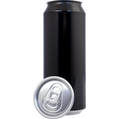 Can Fresh Aluminum Beer Cans | Black | 500ml/16.9 oz. | Case of 207 CAN153