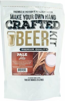 ABC Crafted Series Beer Making Kit | Beer Making Ingredients for Home Brewing | Yields 6 Gallons of Beer | (Pale Ale)