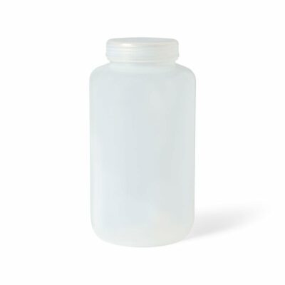 United Scientific® Unistore™ 33314 | Laboratory Grade Polypropylene 4L Wide Mouth Reagent Bottle | Designed for Laboratories, Classrooms, or Storage at Home | 4,000mL (128 oz) Capacity | 1 Each, Clear