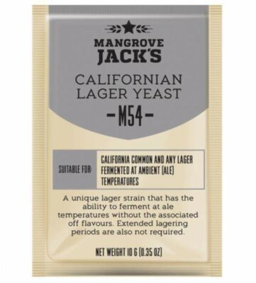 Mangrove Jack's Craft Series Yeast M54 Californian Lager