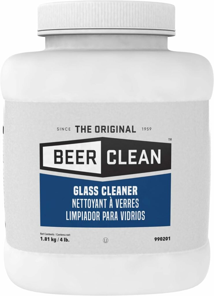 Diversey Glass Cleaner, Unscented, Powder, 4 Lb. Container