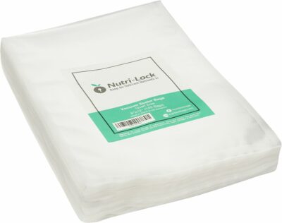 Vacuum Sealer Bags, 100 Quart Bags 8x12 Inch, Commercial Grade with BPA Free, Perfect for Sous Vide and Vac Storage
