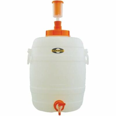 Speidel B07K7ZN7F9 30L-7.9G Fermenter, White & Orange
